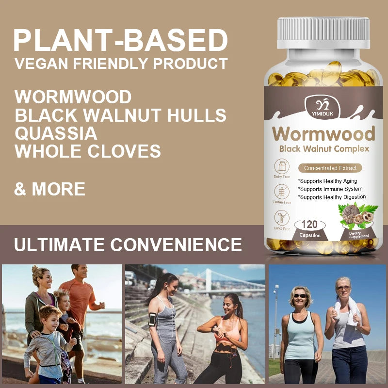 Premium Wormwood Cleanse Supplement for Intestinal Health