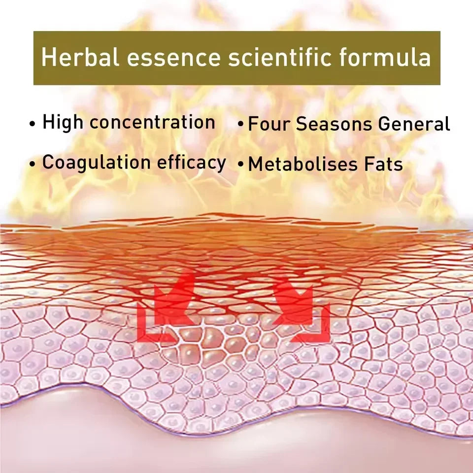 Effective Belly and Leg Fat Burning Slimming Oil for Women