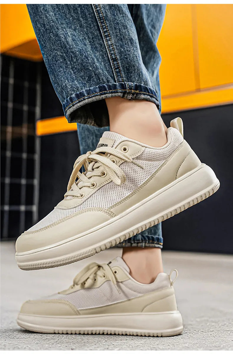 Men's Casual Wide Toe Shoes | Breathable and Comfortable Sneakers