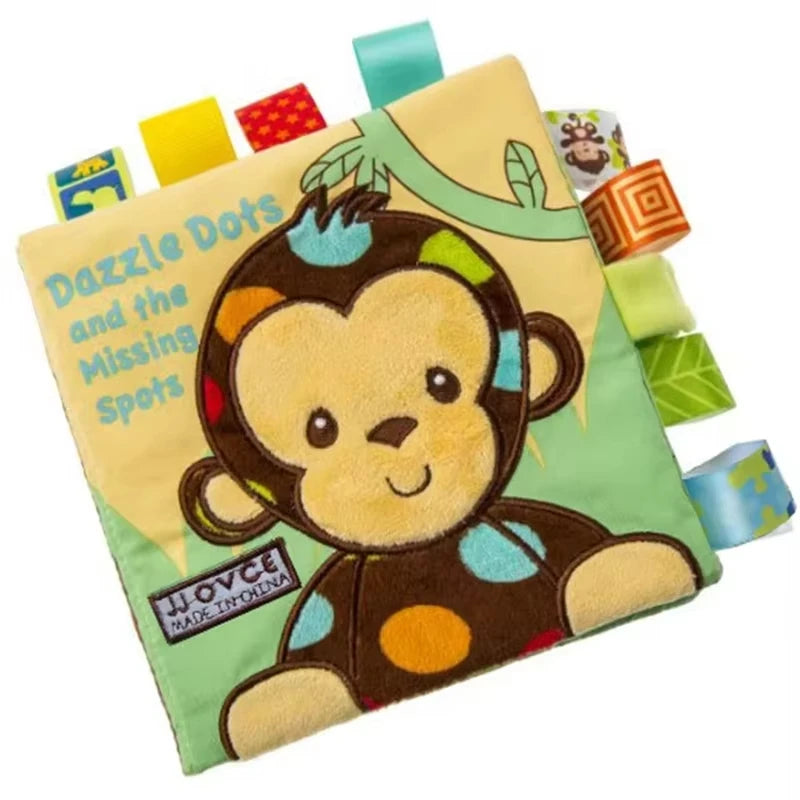 Soft Baby Cloth Animal Book | Engaging Sensory Learning Toy