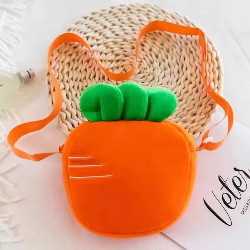 Cute Plush Baby Girls Coin Purse Handbags | Adorable Winter Bags