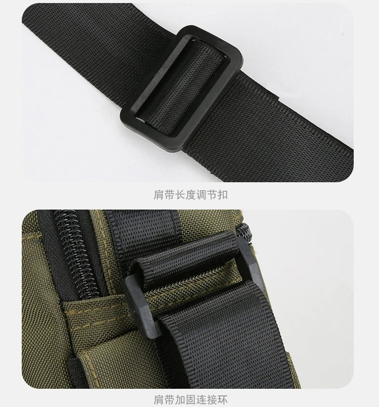 Bandolera de viaje multifuncional para hombre | Elegante y duradera
