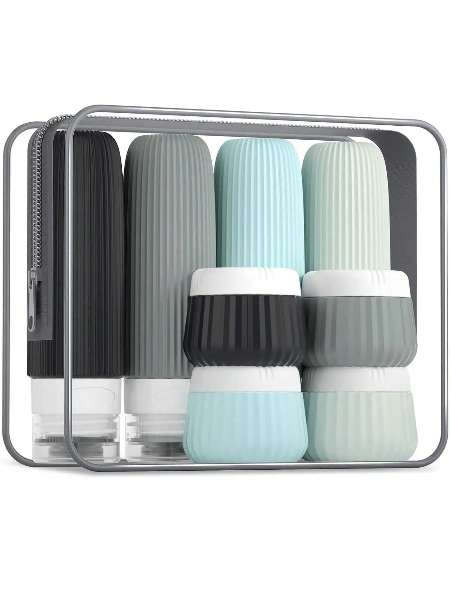 TSA-Approved Silicone Travel Bottles | Leak-Proof & BPA-Free