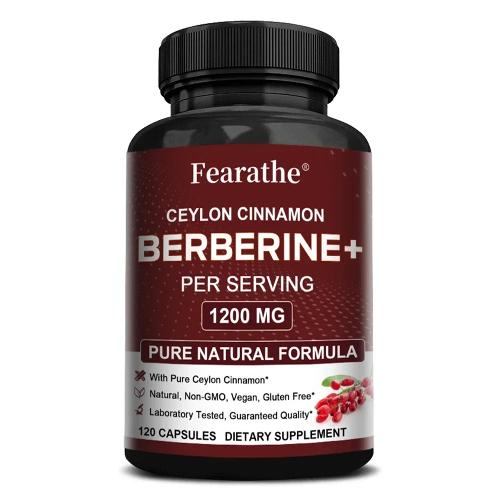 Ceylon Cinnamon & Berberine Capsules | Heart, Joint & Brain Support