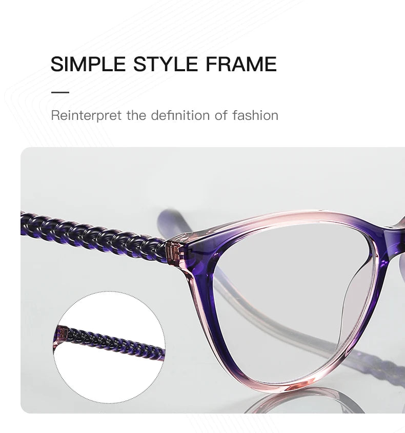 Stylish Square Prescription Glasses for Women | Adaptive Lenses