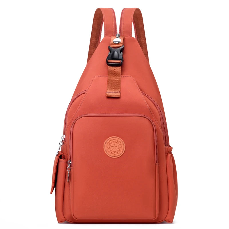 Women's Large Capacity Nylon Crossbody Bag | Versatile Sling & Backpack