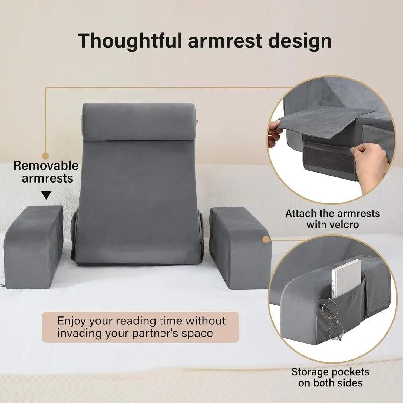 Comfortable Bedrest Back Pillow for Relaxing and Gaming