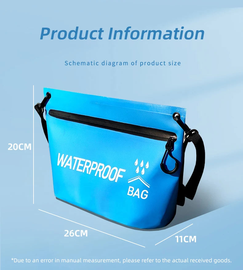 5L Waterproof Dry Bag for Travel, Kayaking & Outdoor Adventures