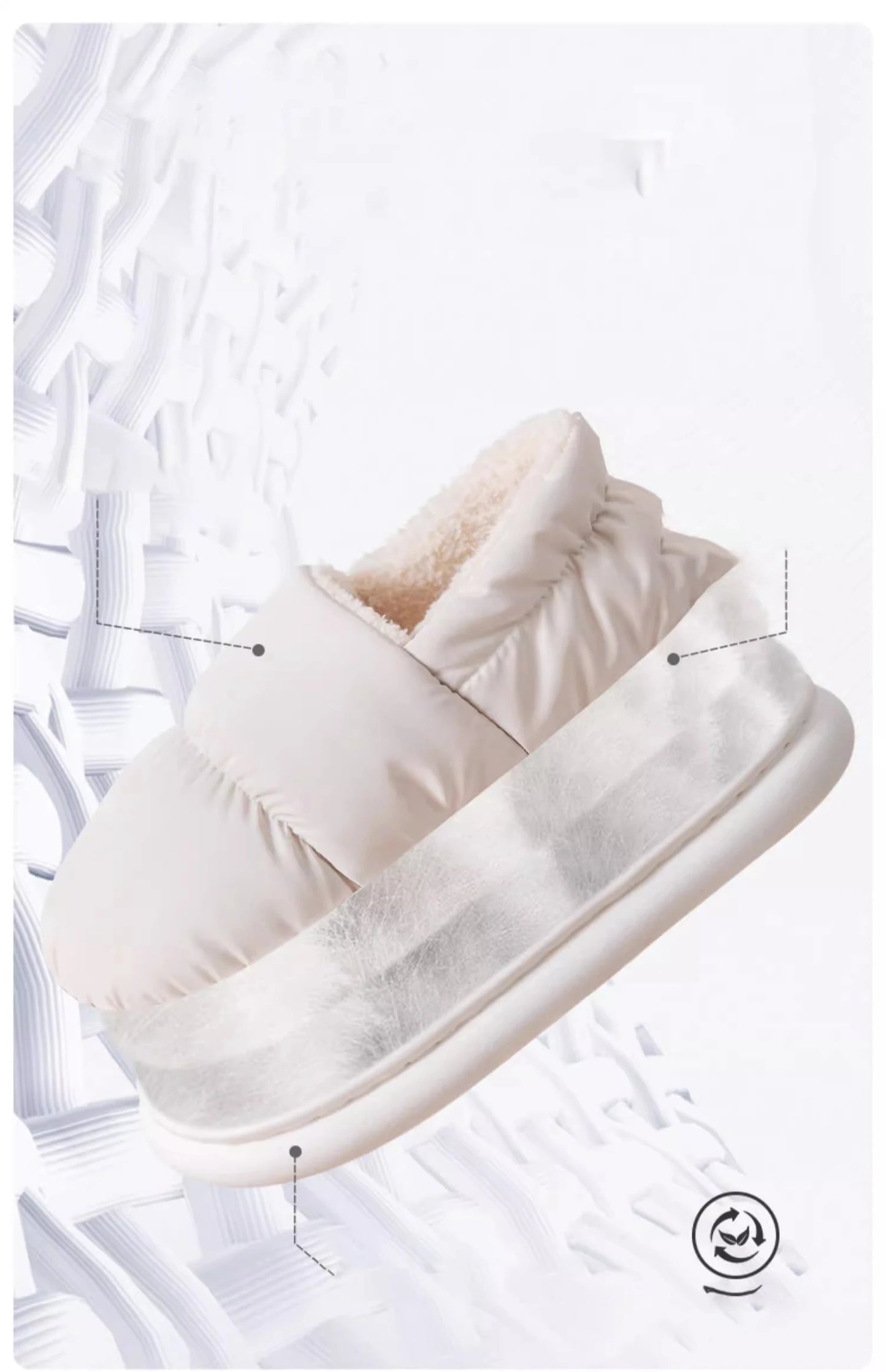 Women's Cotton Patchwork Slippers | Warm Anti-Slip Indoor Shoes