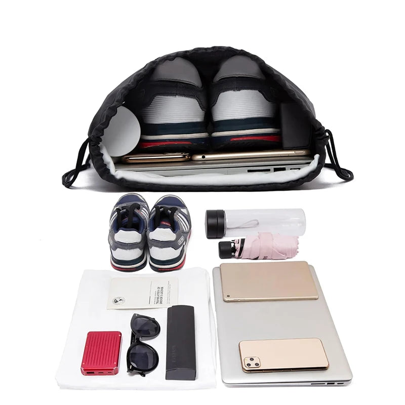 Unisex Drawstring Backpack | Lightweight & Water-Resistant Gym Bag
