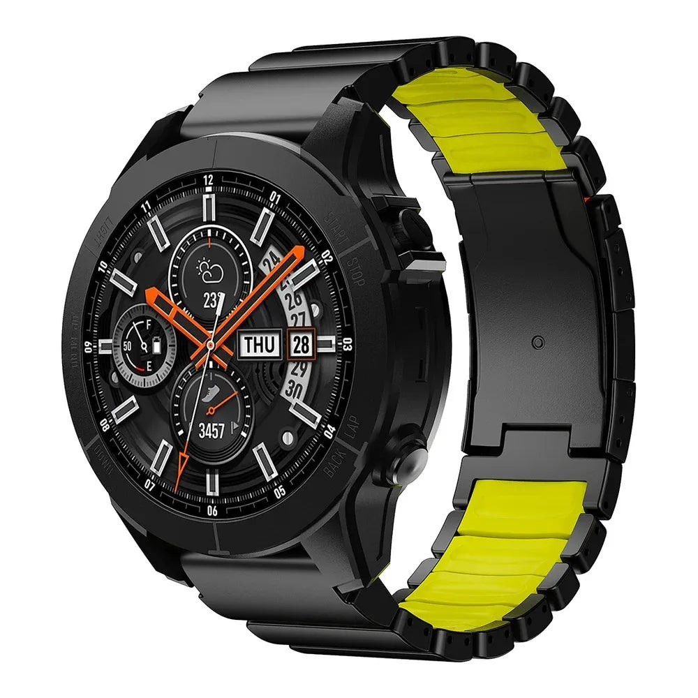 22/26mm Titanium Rubber Watch Strap | Durable & Stylish Replacement Band