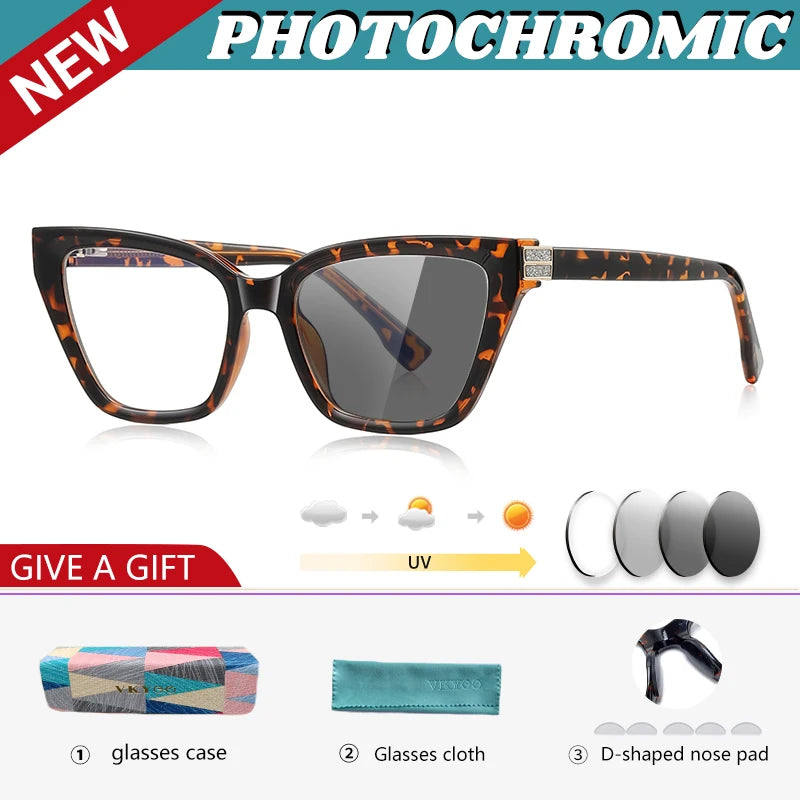 Chic Cat Eye Anti-Blue Light Reading Glasses for Women