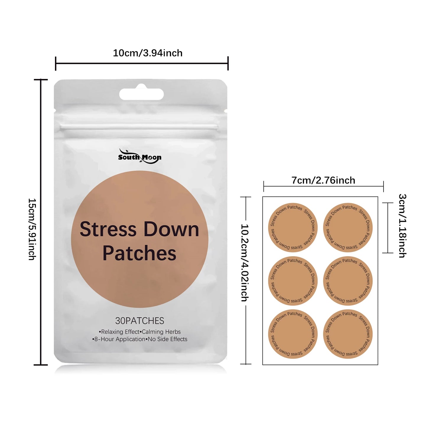 30pcs Pink Body Care Patches | Gentle Formula for Daily Use