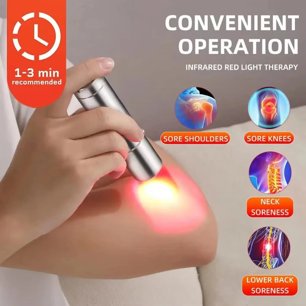 Red Light Therapy for Pain Relief & Anti-Aging Skin Care Device