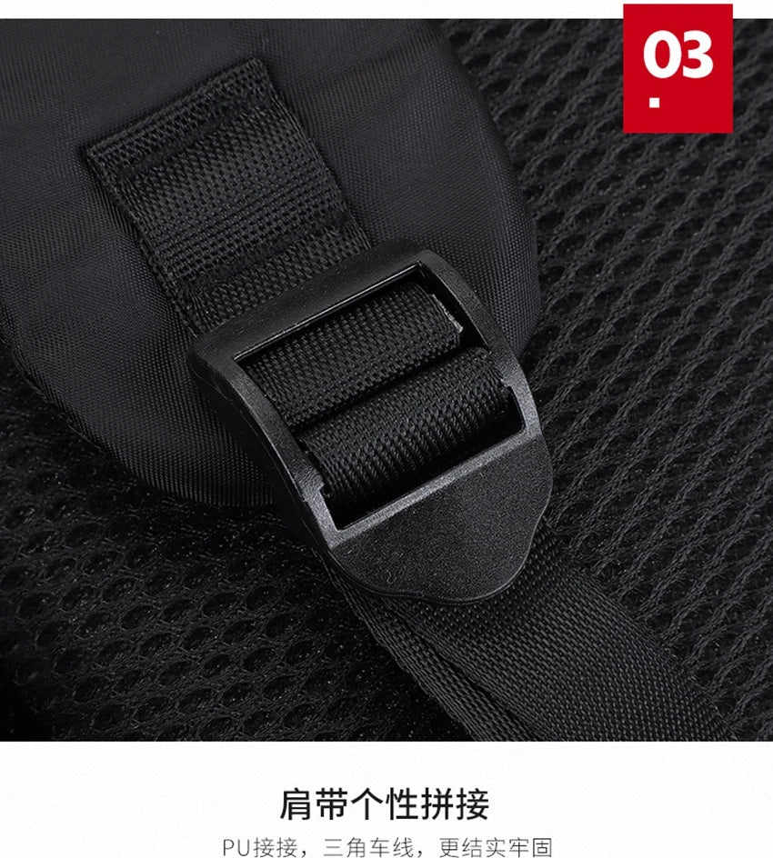 Cute Waterproof Men's Business Laptop Backpack with Cat Print