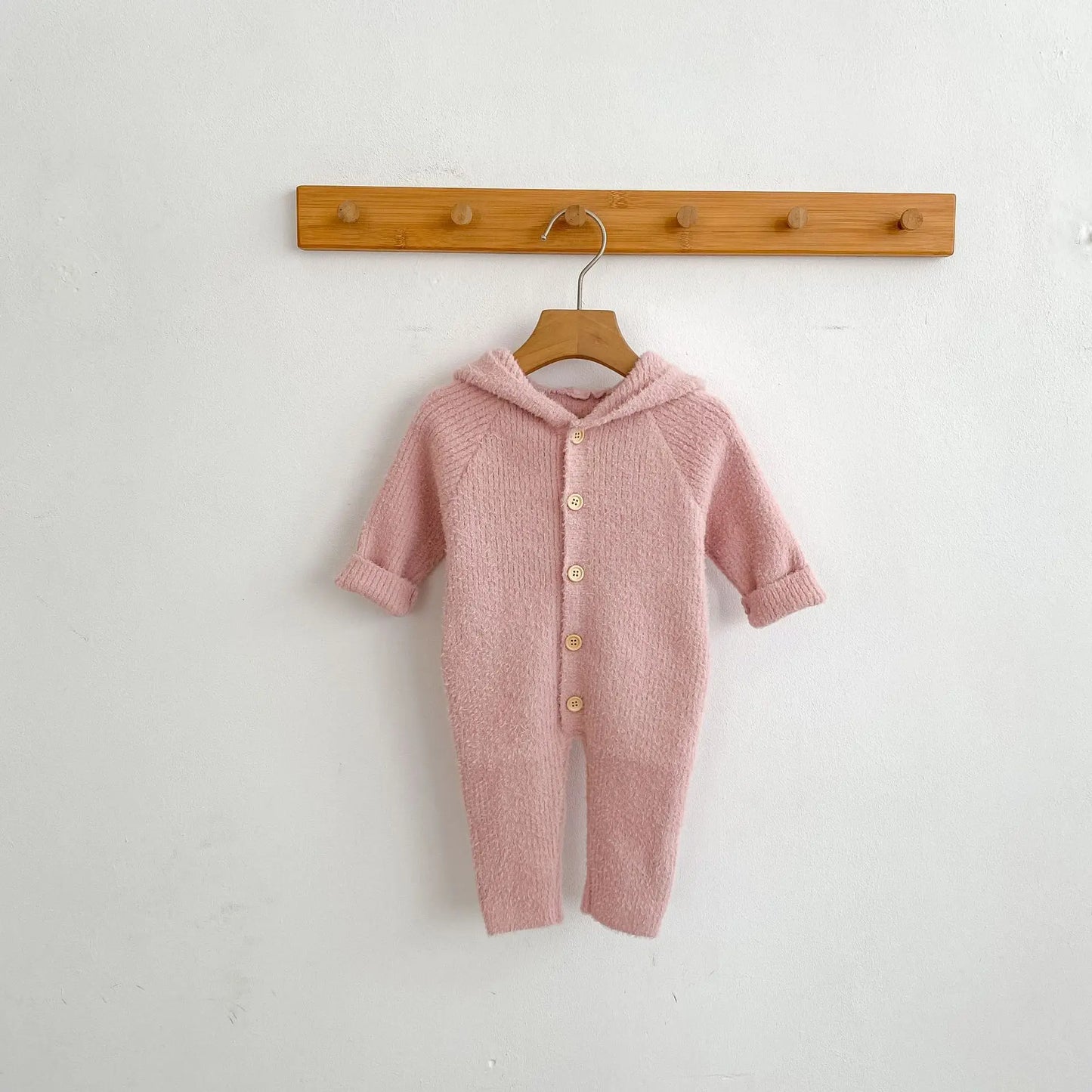 Cozy Cartoon Baby Rompers with Rabbit Ears | Adorable Infant Pajamas