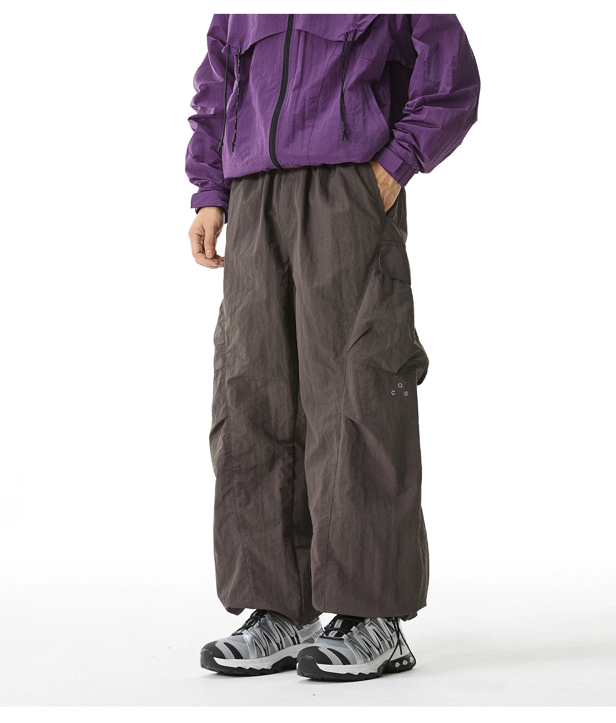 Men's Water-Resistant Cargo Pants | Oversized Utility Trousers