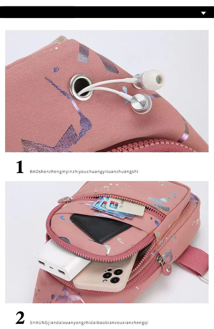 Women's Trendy Cross Body Chest Bag | Fashionable Travel Backpack