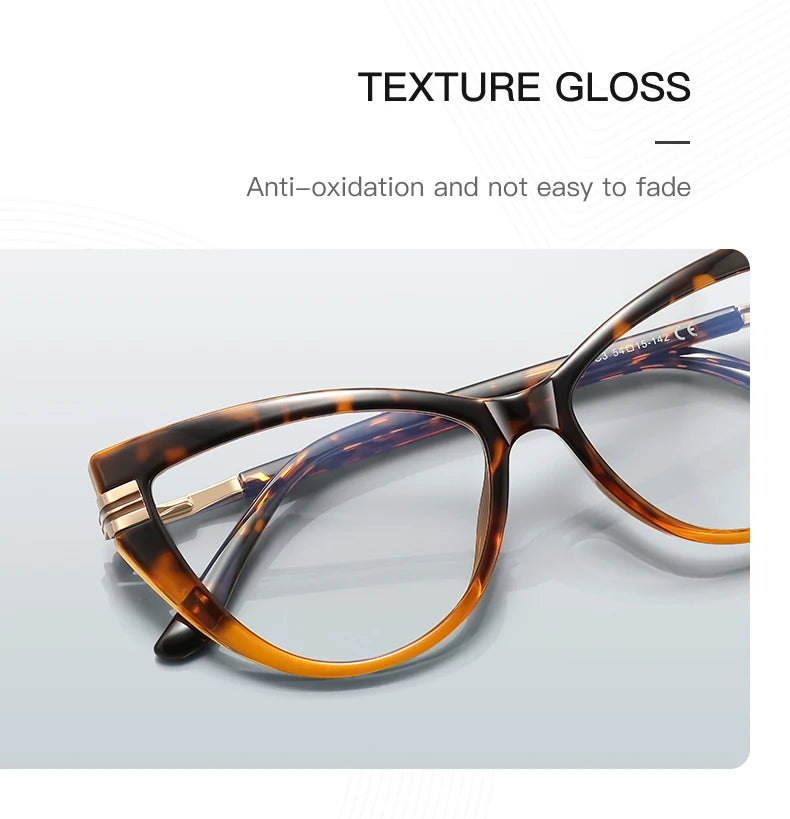 Chic Cat Eye Anti-Blue Light Reading Glasses for Women