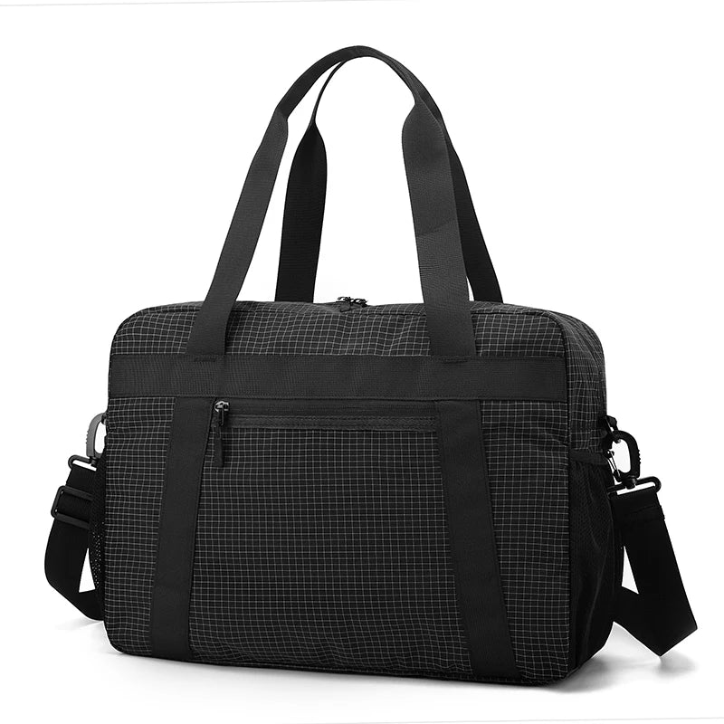 Large Capacity Nylon Tote Bag | Perfect for Travel & Gym