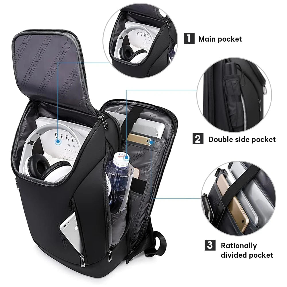 Multifunctional Waterproof Business Backpack | Perfect for Work & School