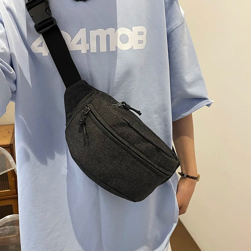 Casual Corduroy Belt Bags for Women | Stylish Fanny Pack