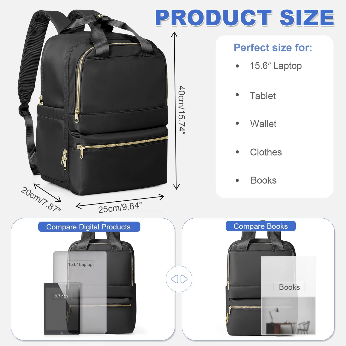Fashionable Travel Backpack | Stylish Women's Schoolbag