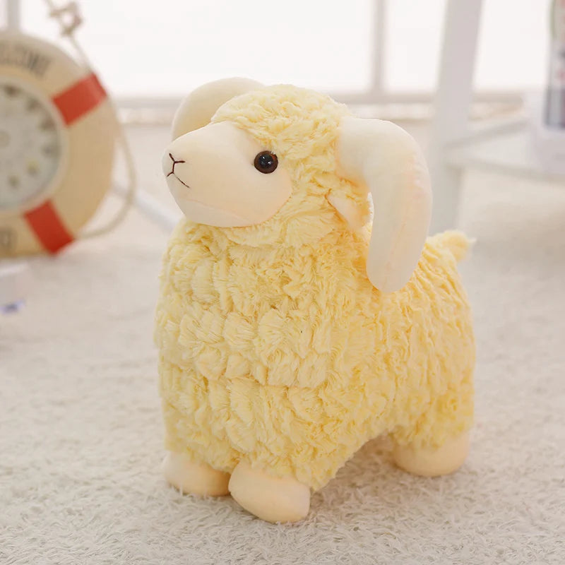 Kawaii Alpacasso Plush Toys | Soft Stuffed Sheep Pillows