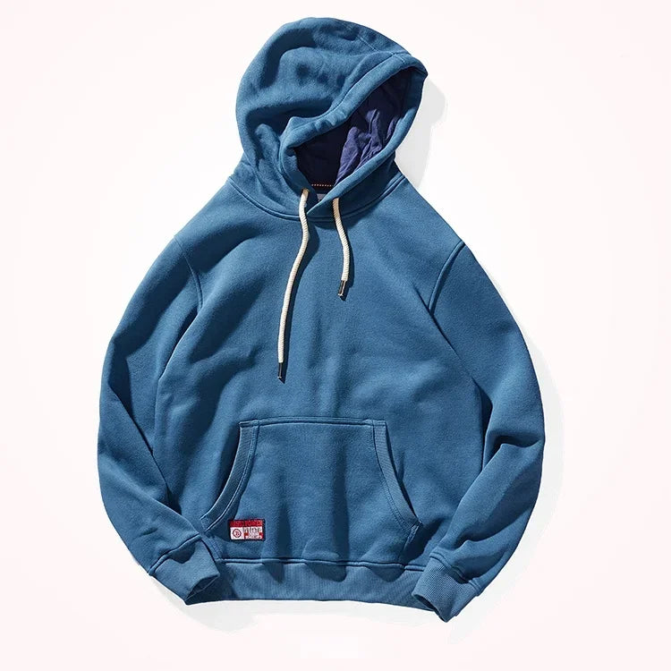 Men's Fashionable Hooded Pullover | Cozy Multi-Color Sports Top