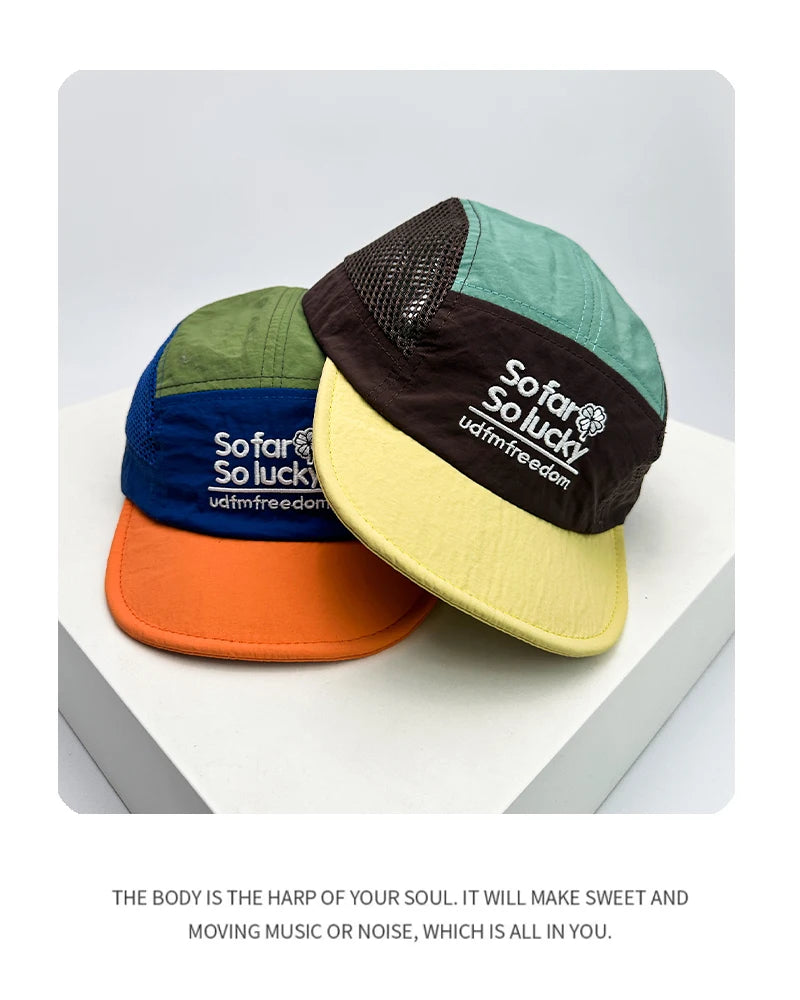 Unisex Embroidered Baseball Hats | Breathable Sun Protection Caps