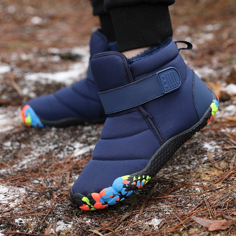 Kids Waterproof Snow Boots | Comfortable & Warm Fur Lined Boots