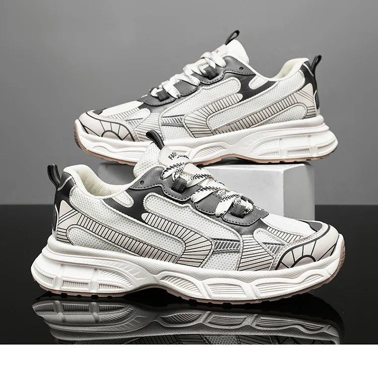 Lightweight Outdoor Sports Shoes for Men | Breathable Casual Sneakers