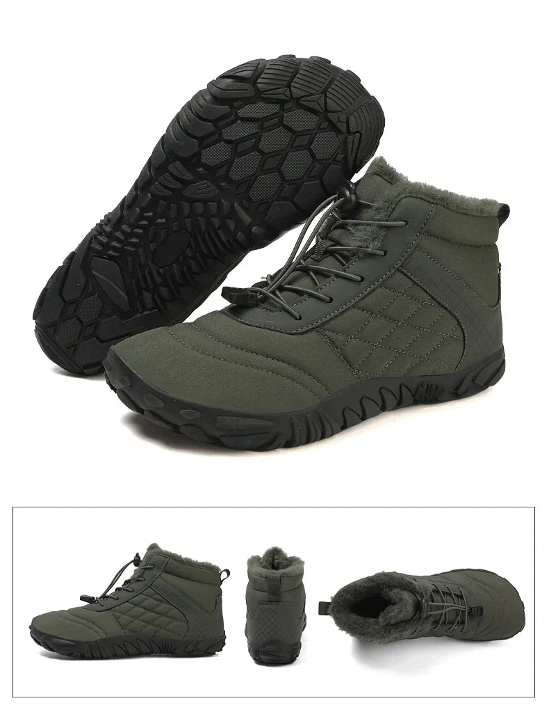 Warm and Non-Slip Winter Boots for Men & Women | Casual Hiking Shoes