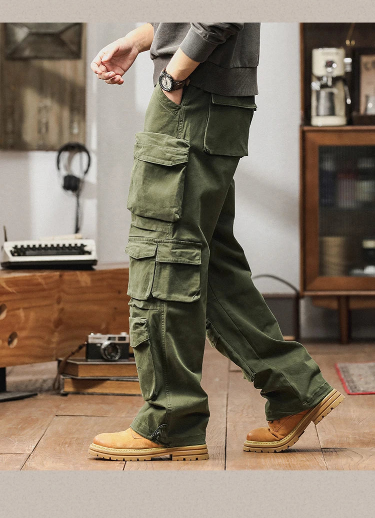 Versatile Men's Cargo Jogger Pants for Outdoor Adventures