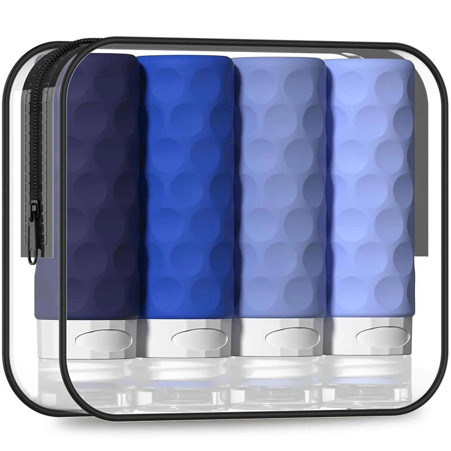 Silicone Travel Bottles Set | Leak-Proof TSA Approved Containers