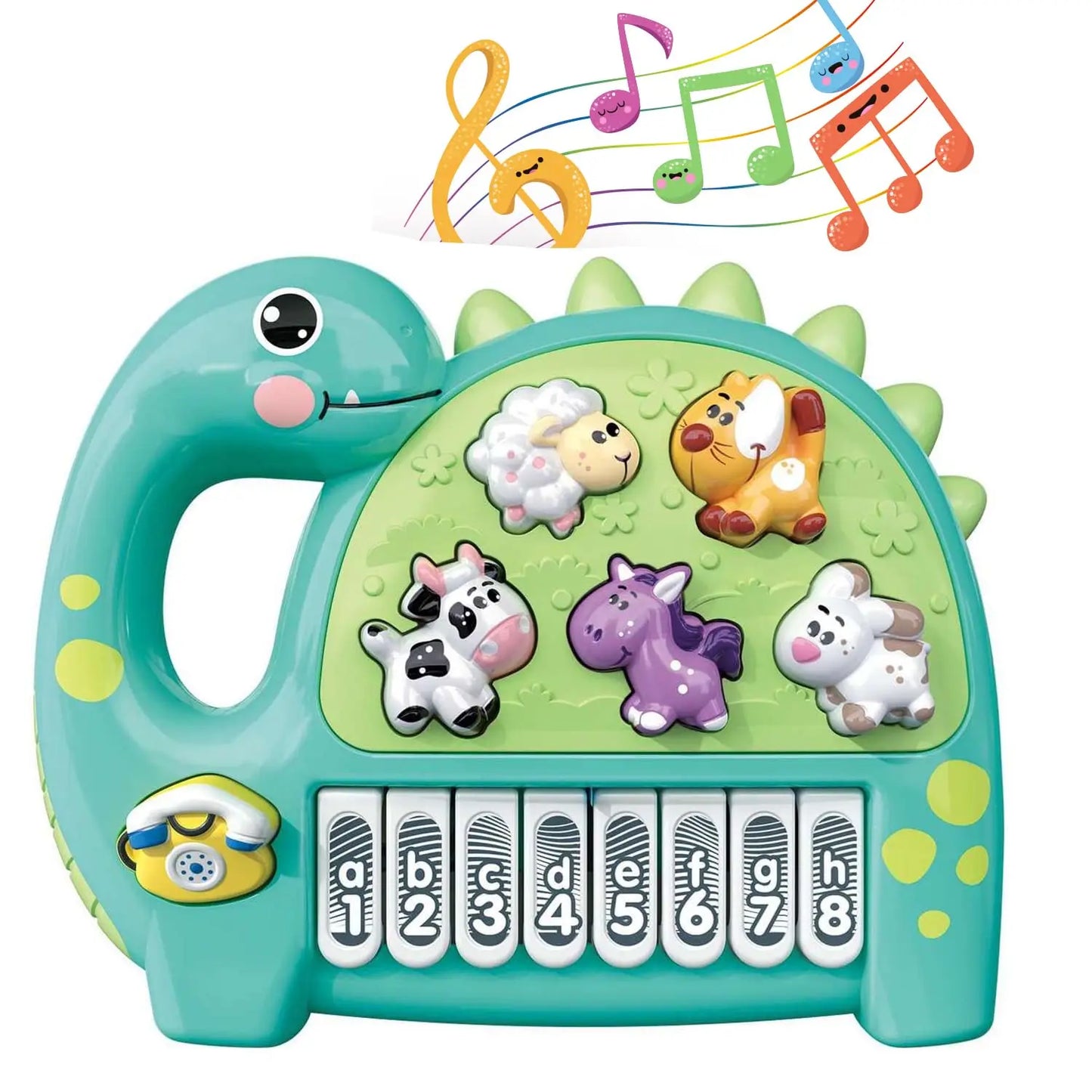 Instrumento musical y juguete de sonido de animales para niños | Engancha y educa