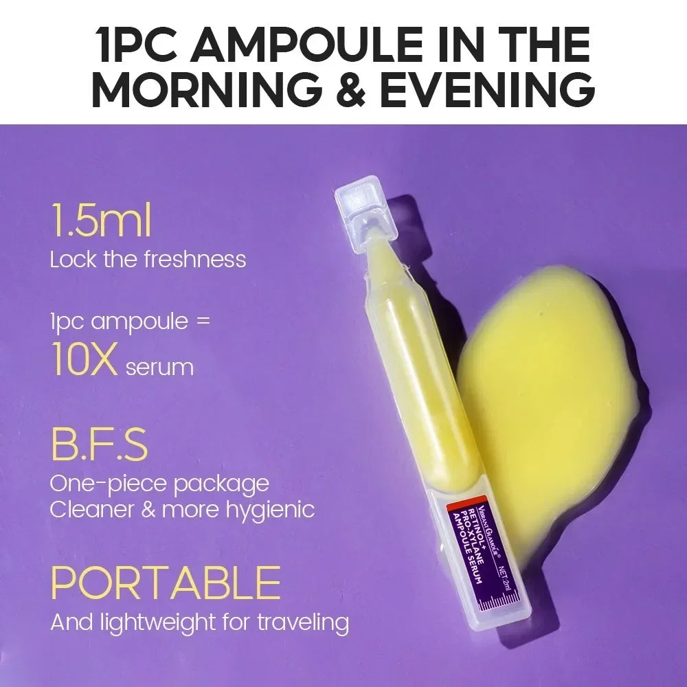 15 Bottles of Retinol + Xylose Precursor Ampoule Essence for Youthful Skin