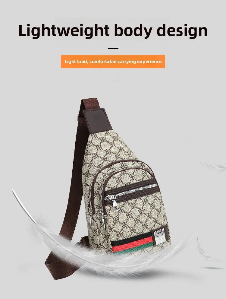 Fashionable Waterproof Crossbody Bag for Men and Women | Large Capacity