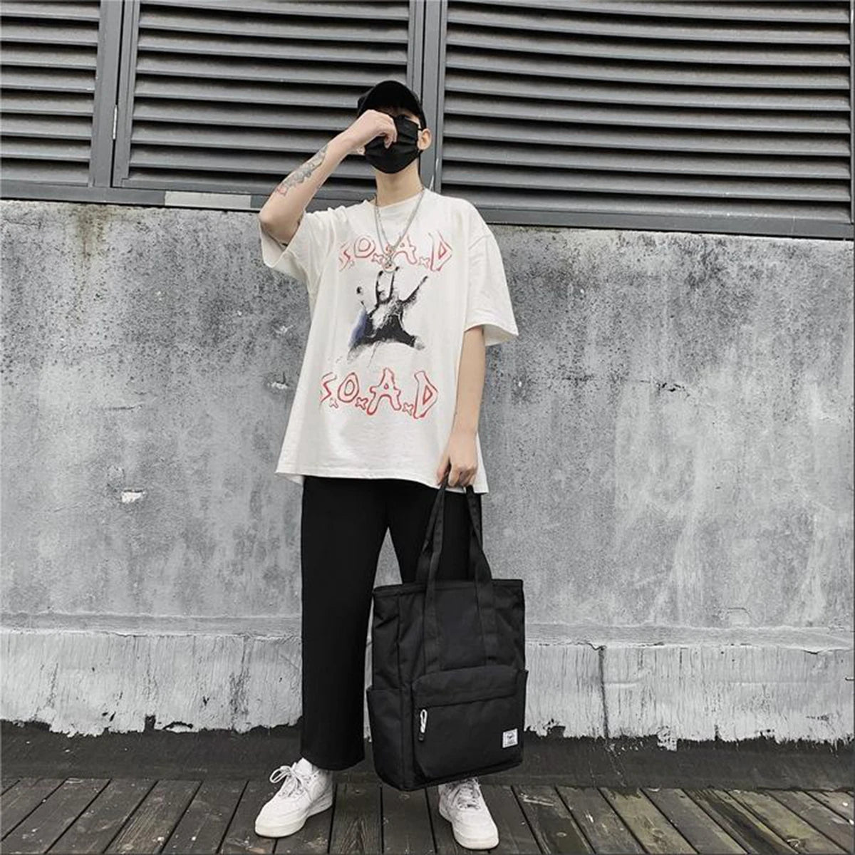 Men's Large-Capacity Polyester Shoulder Bag | Versatile & Stylish