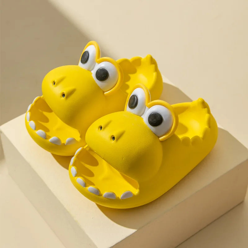 Dinosaur Kids' Slippers | Fun Non-Slip Indoor Sandals
