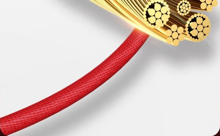 Gaming Elbow Fast Charger Cable for iPhone Devices | Braided USB