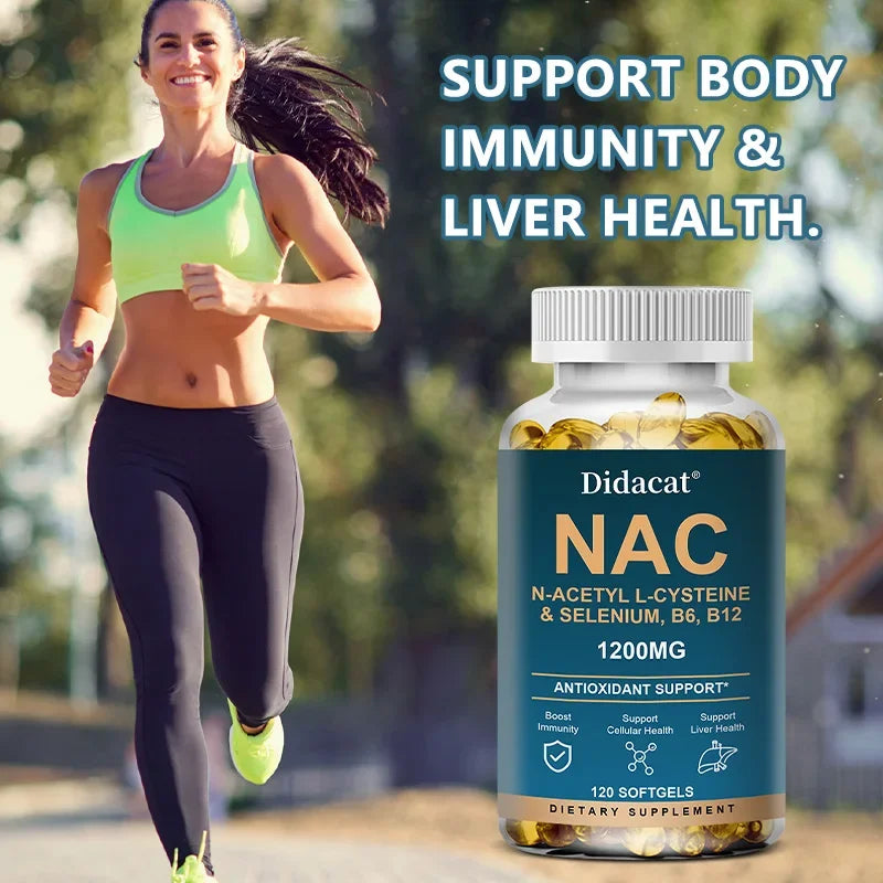 N-Acetyl-L-Cysteine Capsules 1200mg | Boost Health Naturally