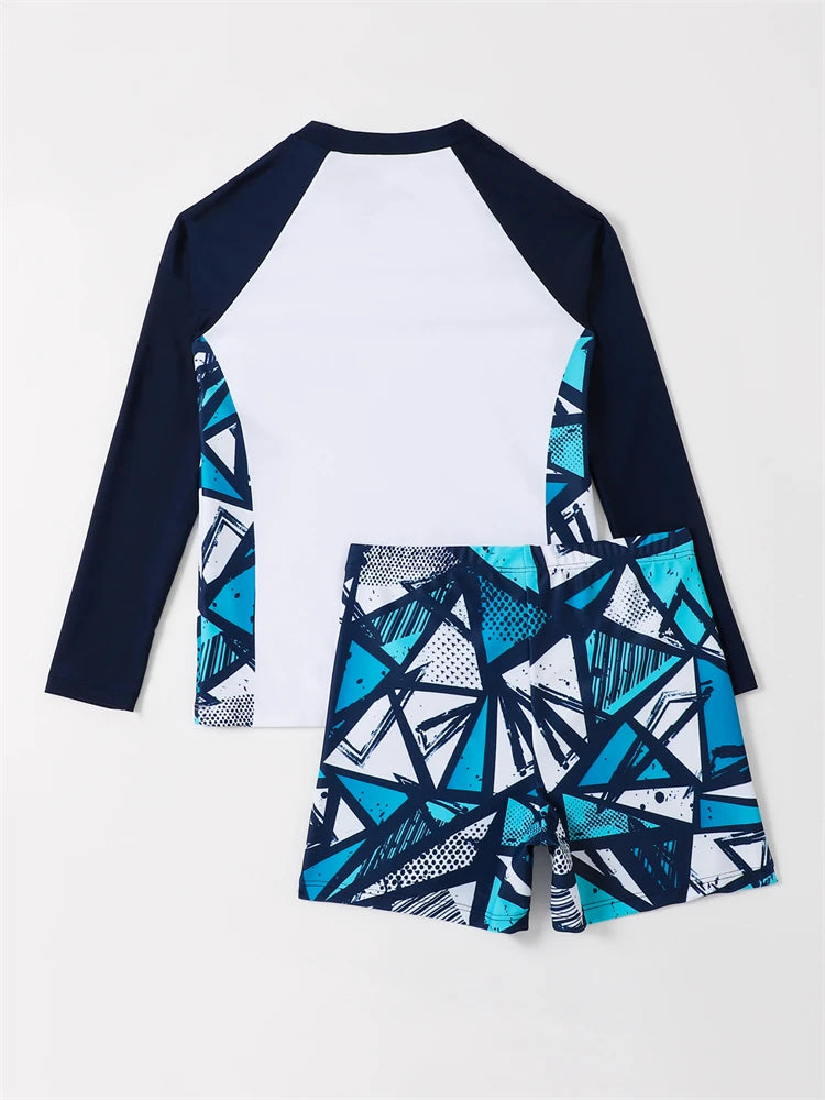 Boys Long Sleeve Swimwear | Stylish and Comfortable Beach Outfit