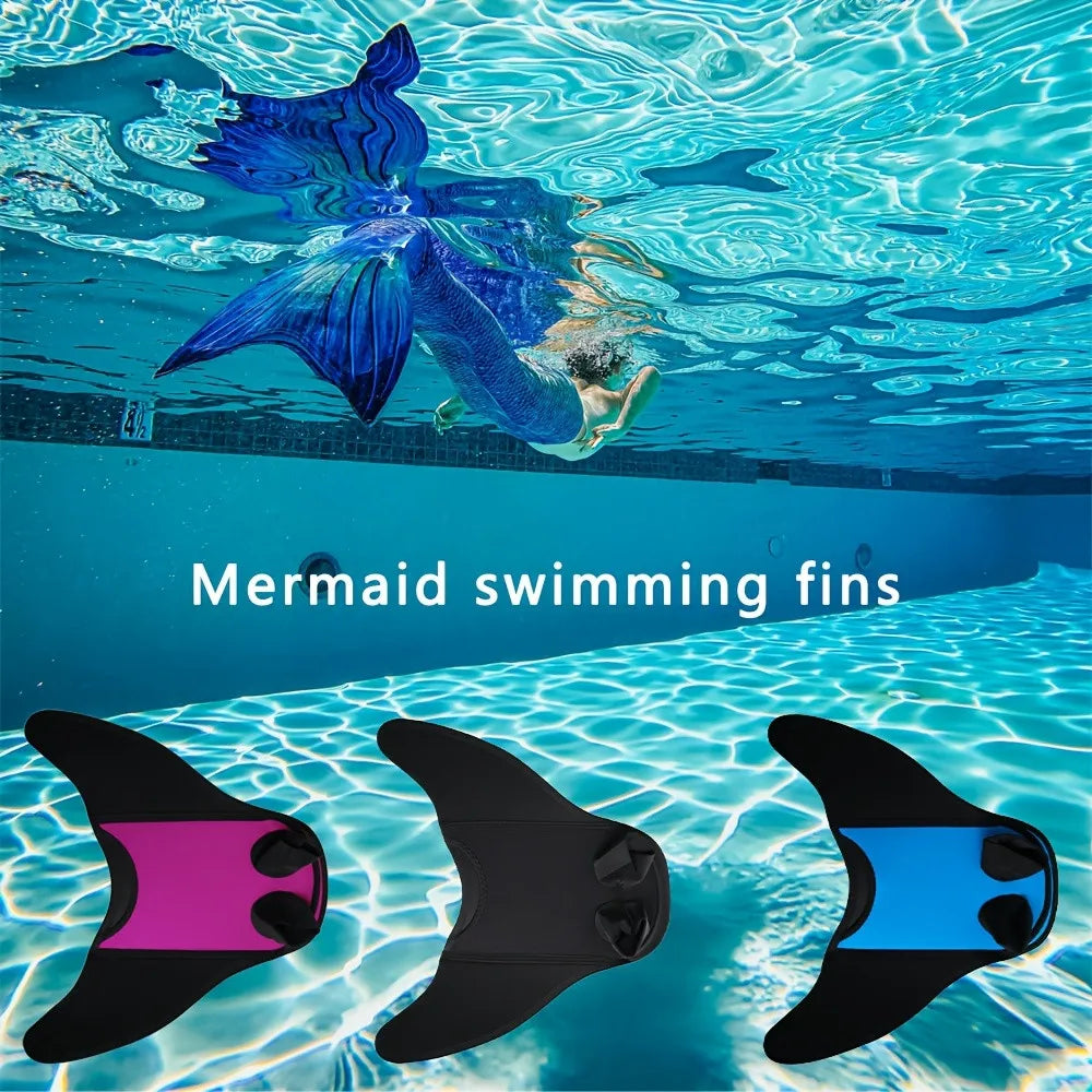 Children's Mermaid Swim Fins | Fun & Safe Pool Diving Gear