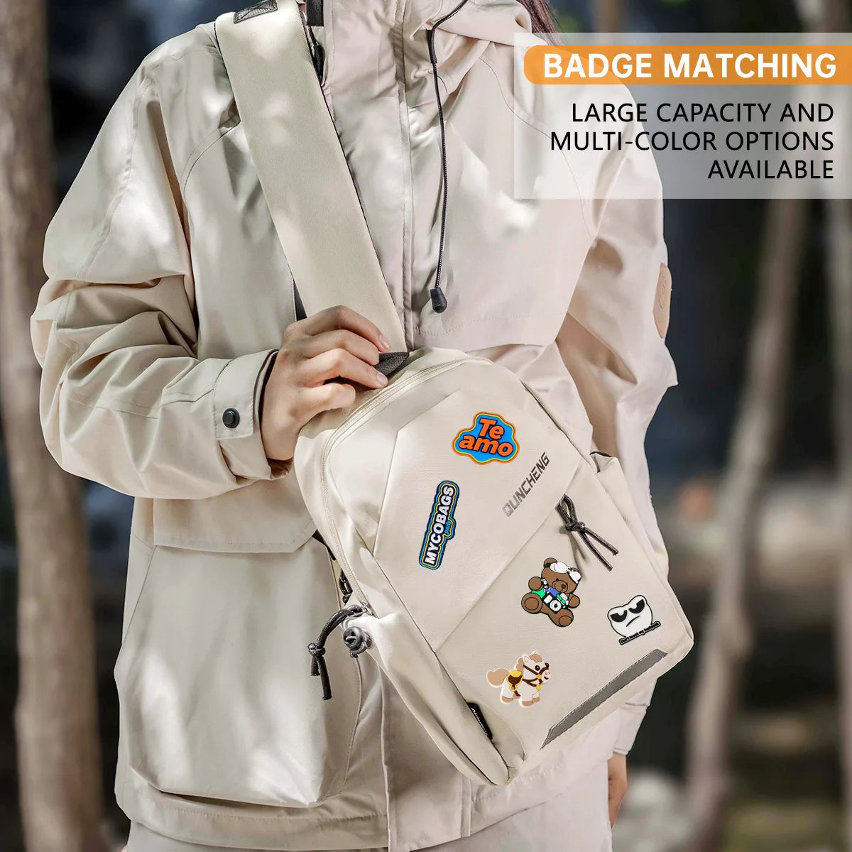 Versatile Crossbody Shoulder Bag for Outdoor Activities