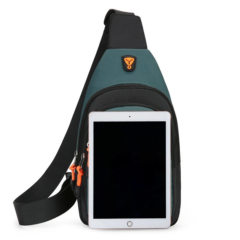 Men's Casual Sling Bag | Versatile Outdoor Chest Crossbody Pouch
