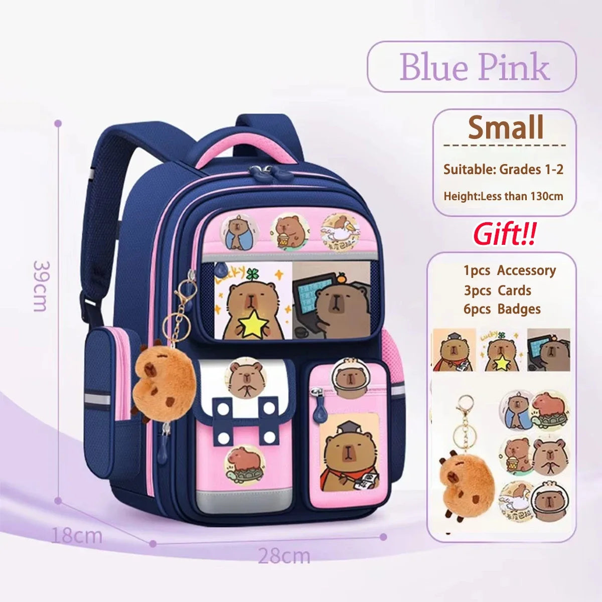 Waterproof Large Capacity Backpack for Students | Comfortable and Durable