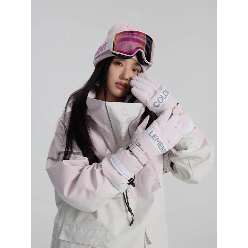 Guantes de esquí cálidos para deportes de invierno | Equipo impermeable y cortavientos