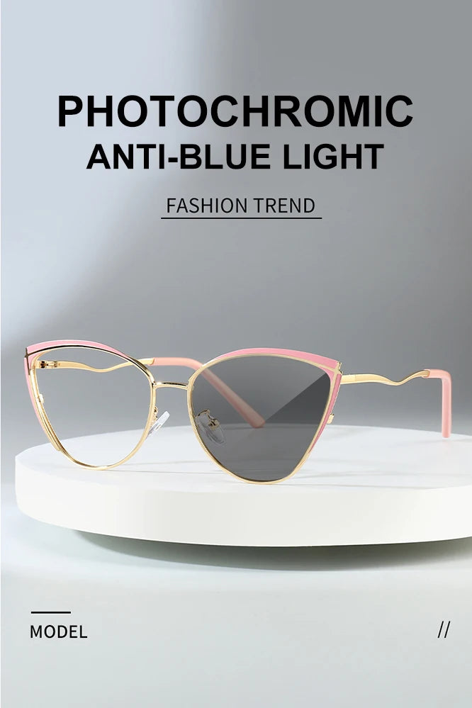 Personalized Cat Eye Glasses for Women | Customizable Style & Comfort