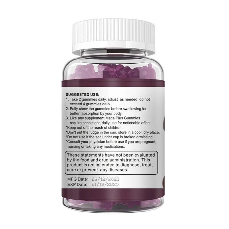Maca Gummies for Buttock Enhancement | Plump & Lift Naturally